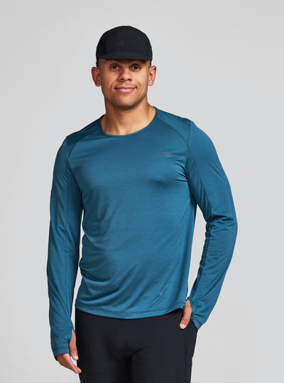 Men's Janji Run All Day Long Sleeve - MT21B-CSC