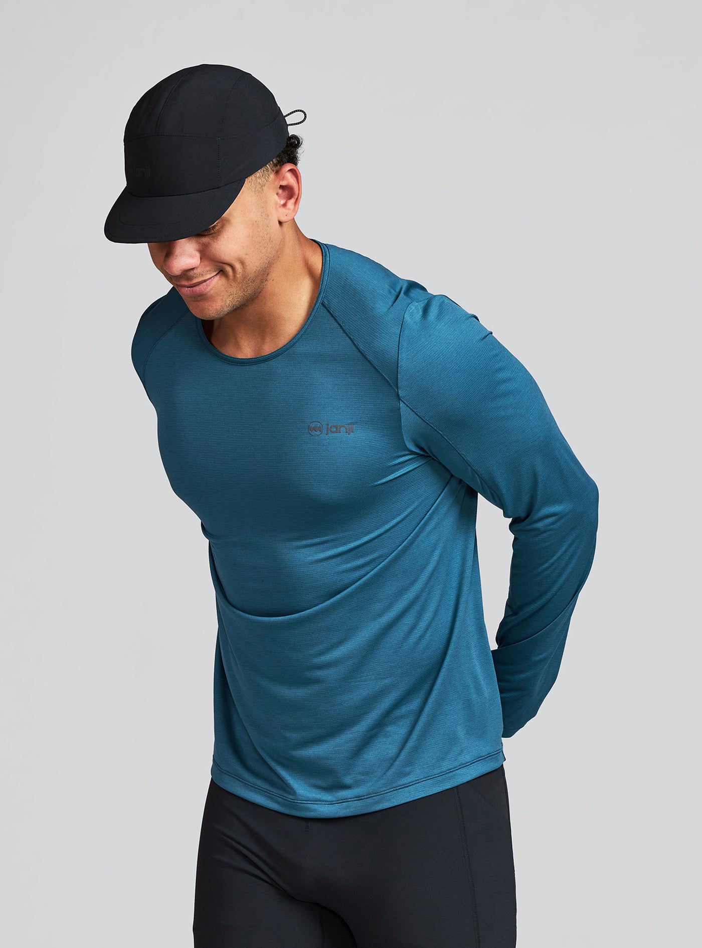 Men's Janji Run All Day Long Sleeve - MT21B-CSC