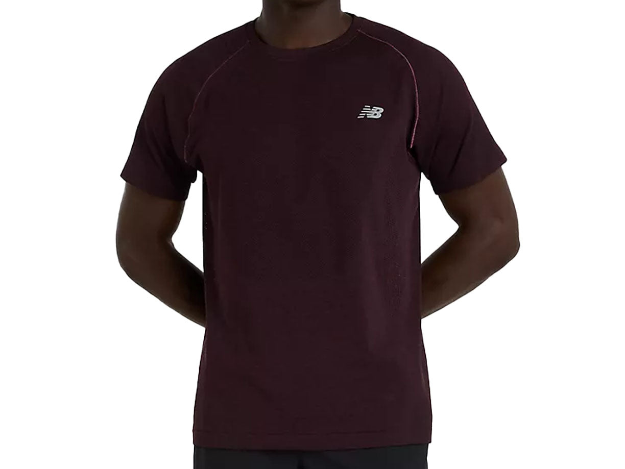 Men's New Balance Knit Shirt - MT41080-FDP