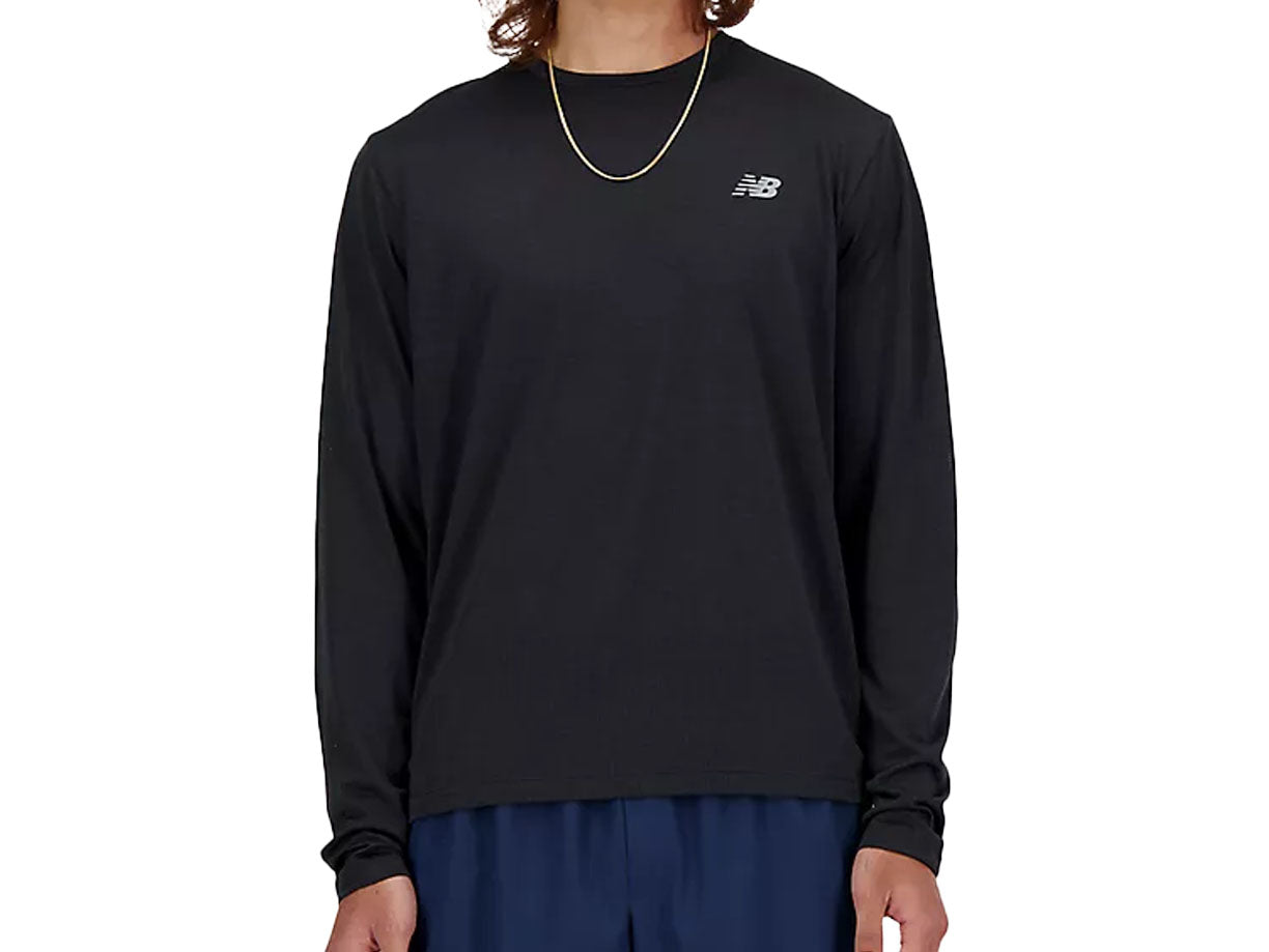 Men's New Balance Athletics Long Sleeve - MT41256-BK