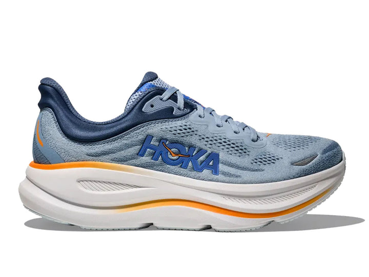ヒニスム　泊昭雄 (2.3.4.5.6.7.8.9.11) Men's HOKA Bondi 9 (Wide - 2E) – =PR= Run & Walk