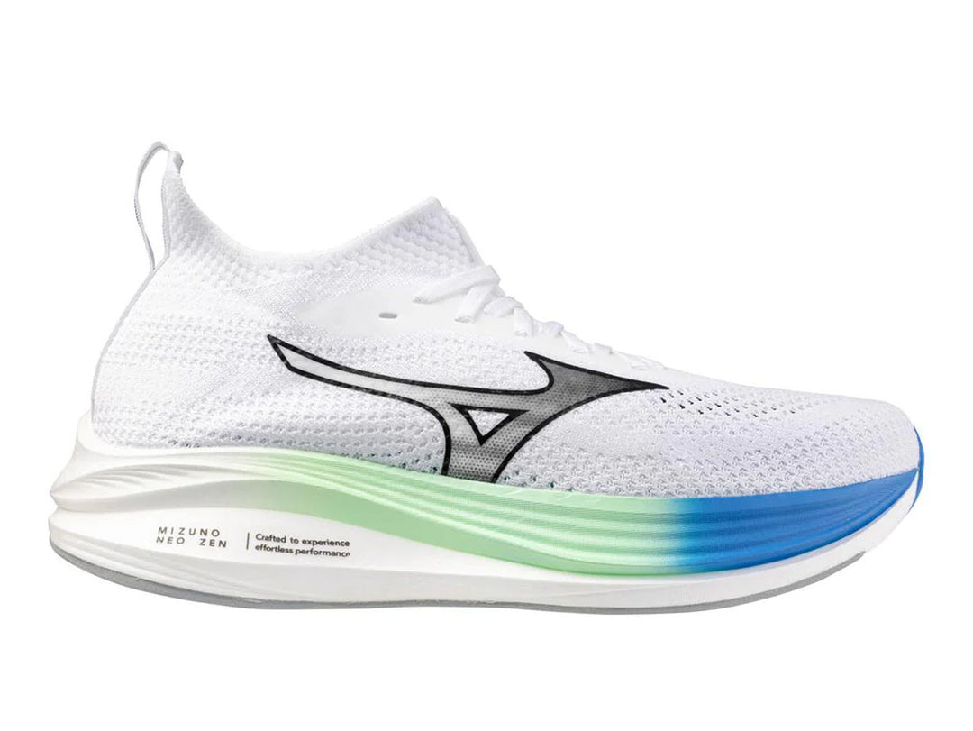 Mizuno Neo Zen Mens Size 10.5 White Blue Green Running Walk Shoes 411495 Amazon.com | Mizuno, Mens, Neo Zen 2, Estate Blue/White, Men  main image 3