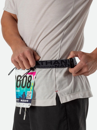 Nathan Race Number Nutrition Belt - NS10080-80017