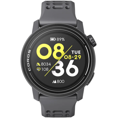 COROS Pace 3 with Silicone Watchband- WPACE3-BLK