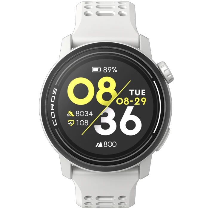 COROS Pace 3 with Silicone Watchband - WPACE3-WHT