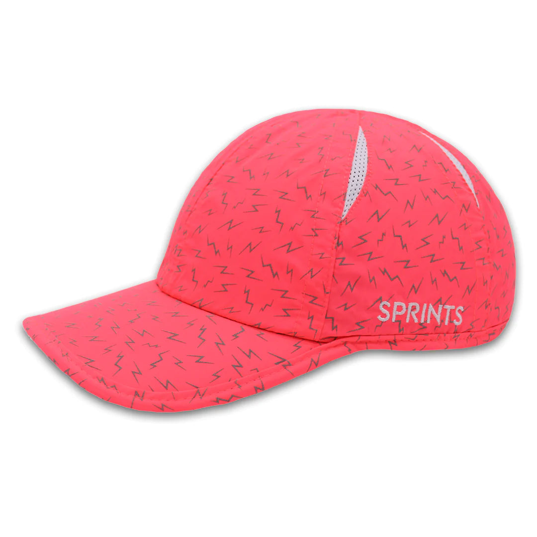 Sprints Neon Flash Reflective Running Hat - SPRN-NEONPINK