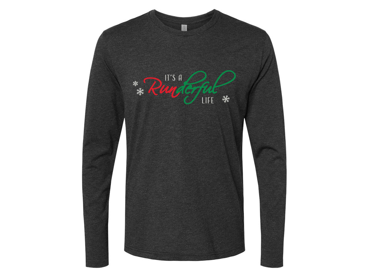 Unisex =PR= Its a Runderful Life Graphic Long Sleeve - NEXT-RUNDERFULLIFE
