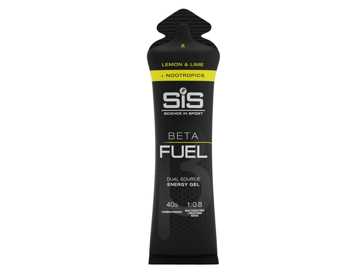 SiS Beta Fuel with Nootropics Lemon Lime Gel - SIS-BETAFUELLL