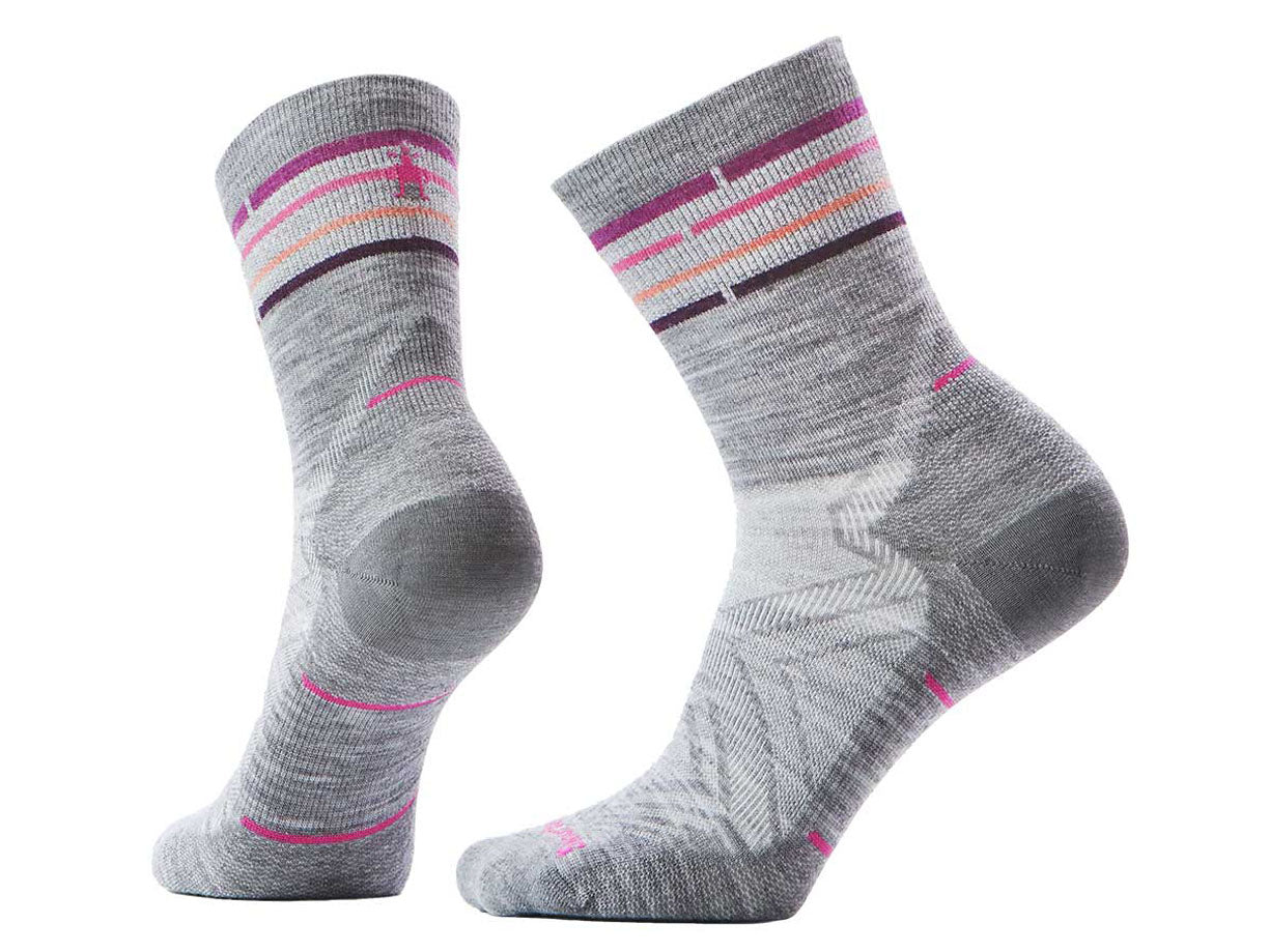 Women's Smartwool Run Zero Cushion Mid Crew Socks - SW001676-039