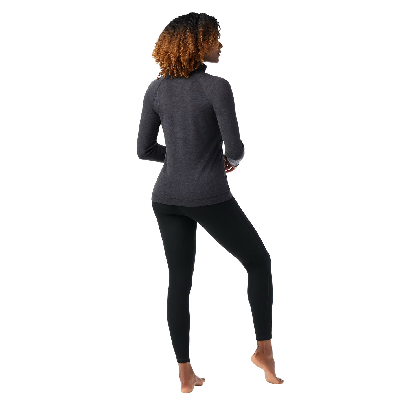 Women's Smartwool Classic Thermal Merino Base Layer 1/4 Zip - SW002821-010