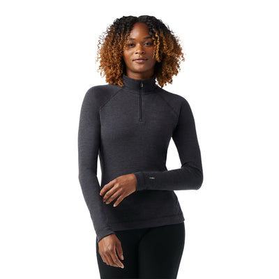 Women's Smartwool Classic Thermal Merino Base Layer 1/4 Zip - SW002821-010