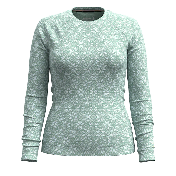 Women's Smartwool Merino Base Layer Crew - SW016369-P16