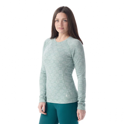 Women's Smartwool Merino Base Layer Crew - SW016369-P16