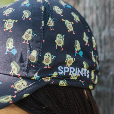 Sprints Hardcore Avocados Running Hat - SPRN-AVOCADO