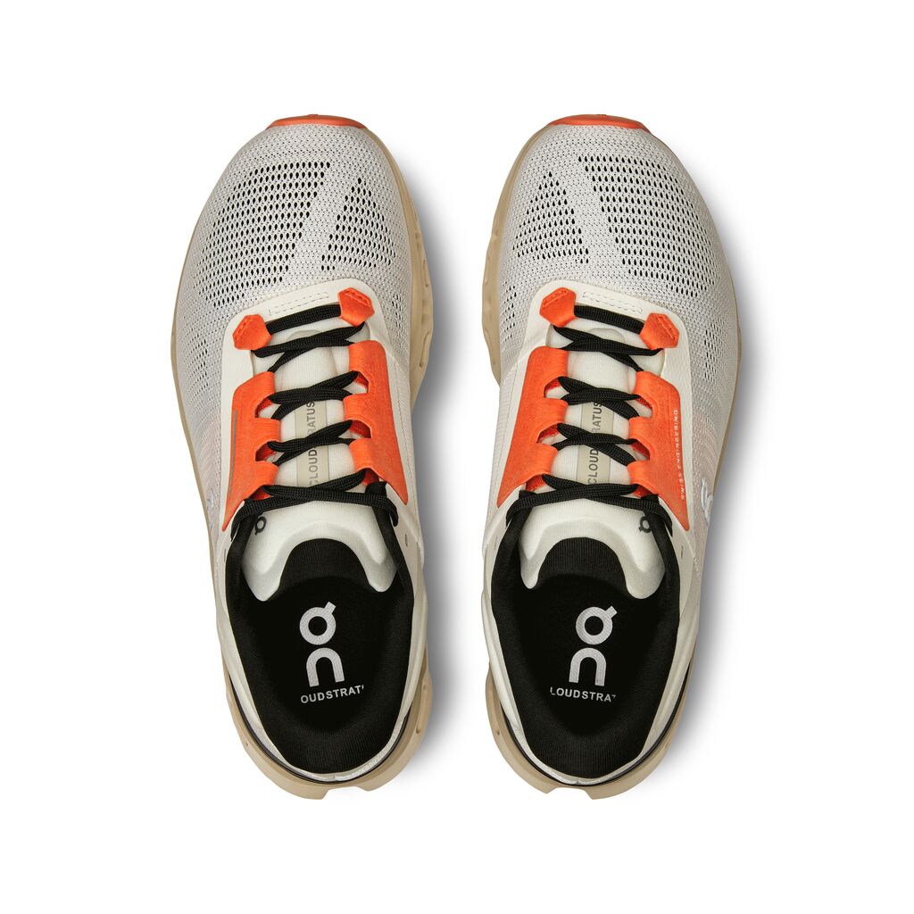 On Cloudstratus3 パープル オレンジ Women's On Cloudstratus 3 - 3WD30121148 – =PR= Run & Walk