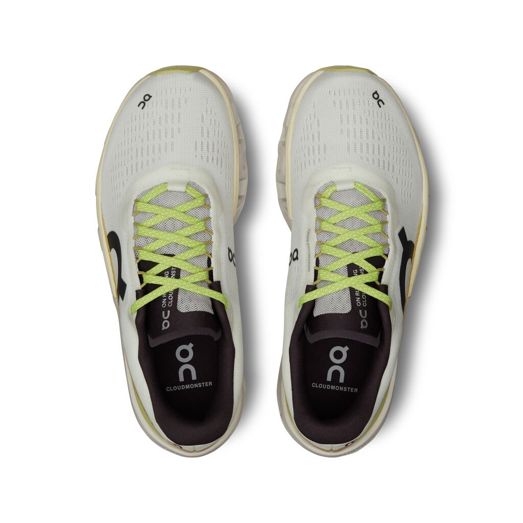 on cloud monsters shoes On Cloudmonster 2 7.5 , Undyed/Zest (Women's)