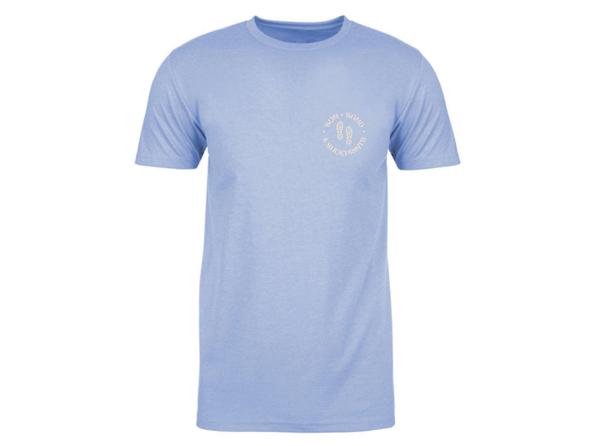 Unisex =PR= Originals Sun, Sand & Shoeprints Graphic Tee - NEXT-SUNSANDSHOE