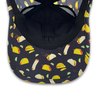 Sprints Mas Taco Loco Burrito Running Hat - SPRN-TACOBURR