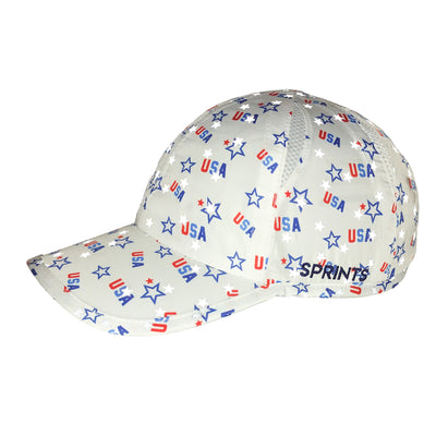 Sprints USA Flash Reflective Running Hat - SPRN-USAREFL
