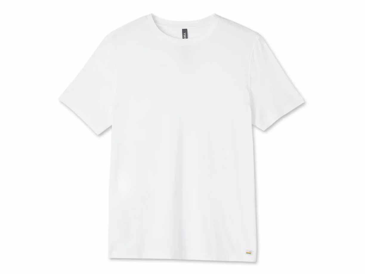 Men's Vuori Strato Tech Tee - V126-WHT