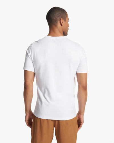 Men's Vuori Strato Tech Tee - V126-WHT