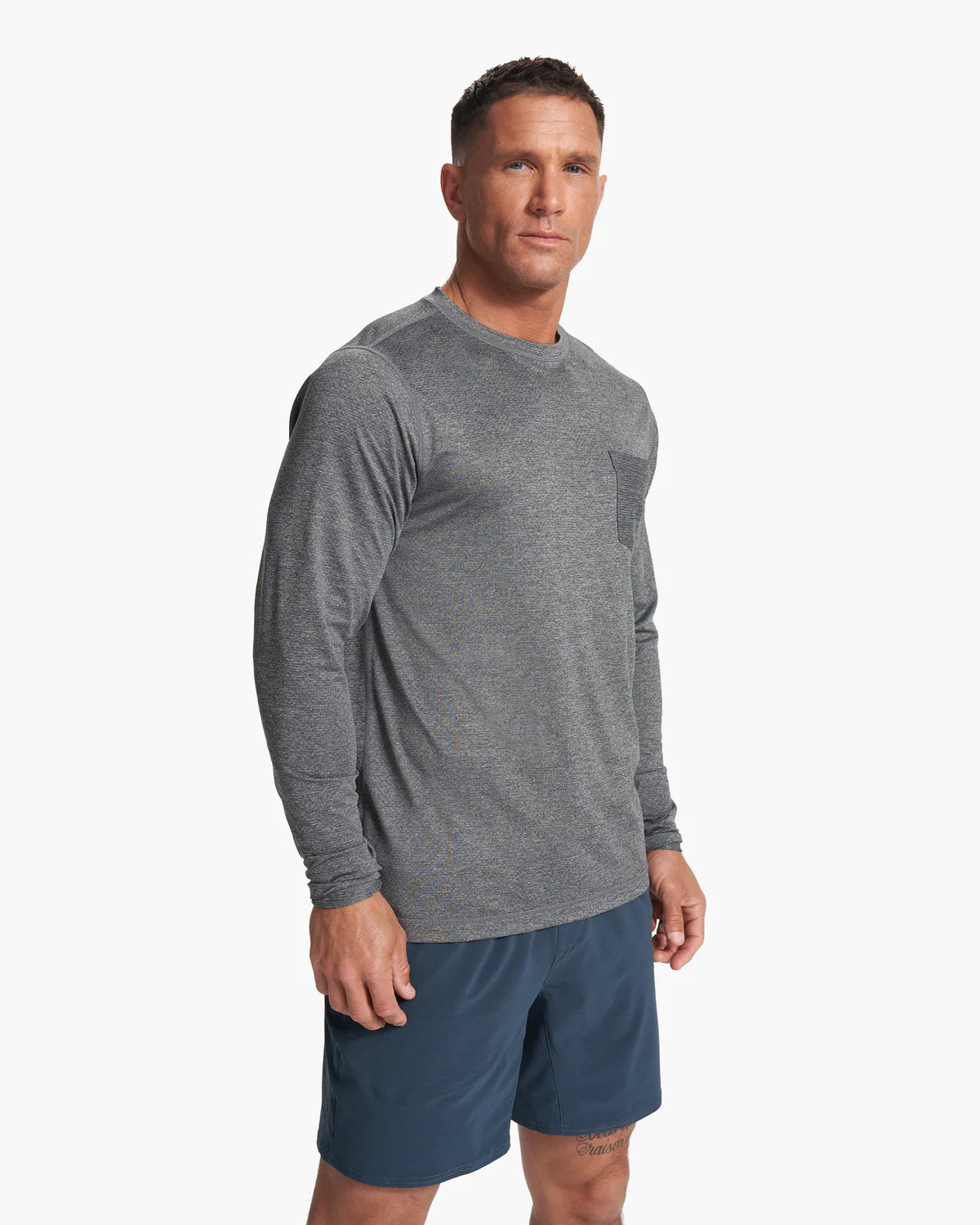 Men's Tradewind Performance Long Sleeve - V177-HTG