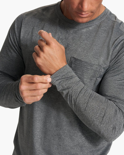 Men's Tradewind Performance Long Sleeve - V177-HTG