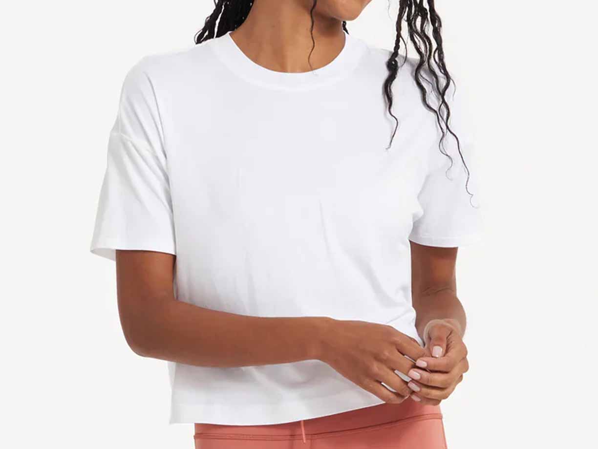 Women's Vuori Energy Tee - VW1011-WHT