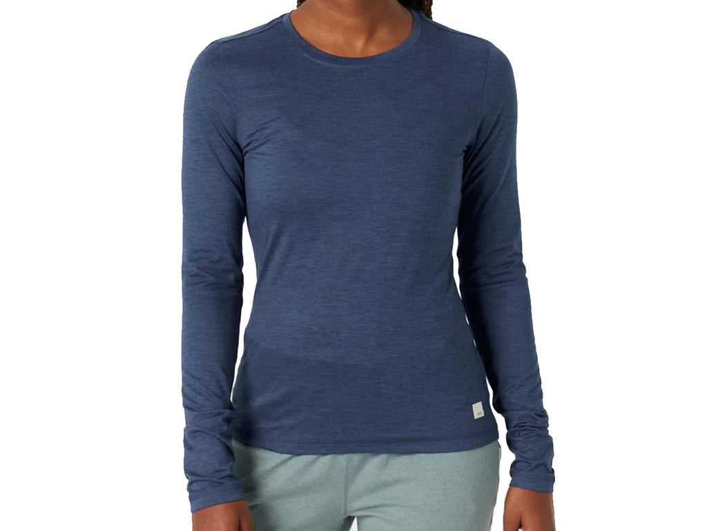 Women's Vuori Long Sleeve Lux Crew - VW1038-HFB – =PR= Run