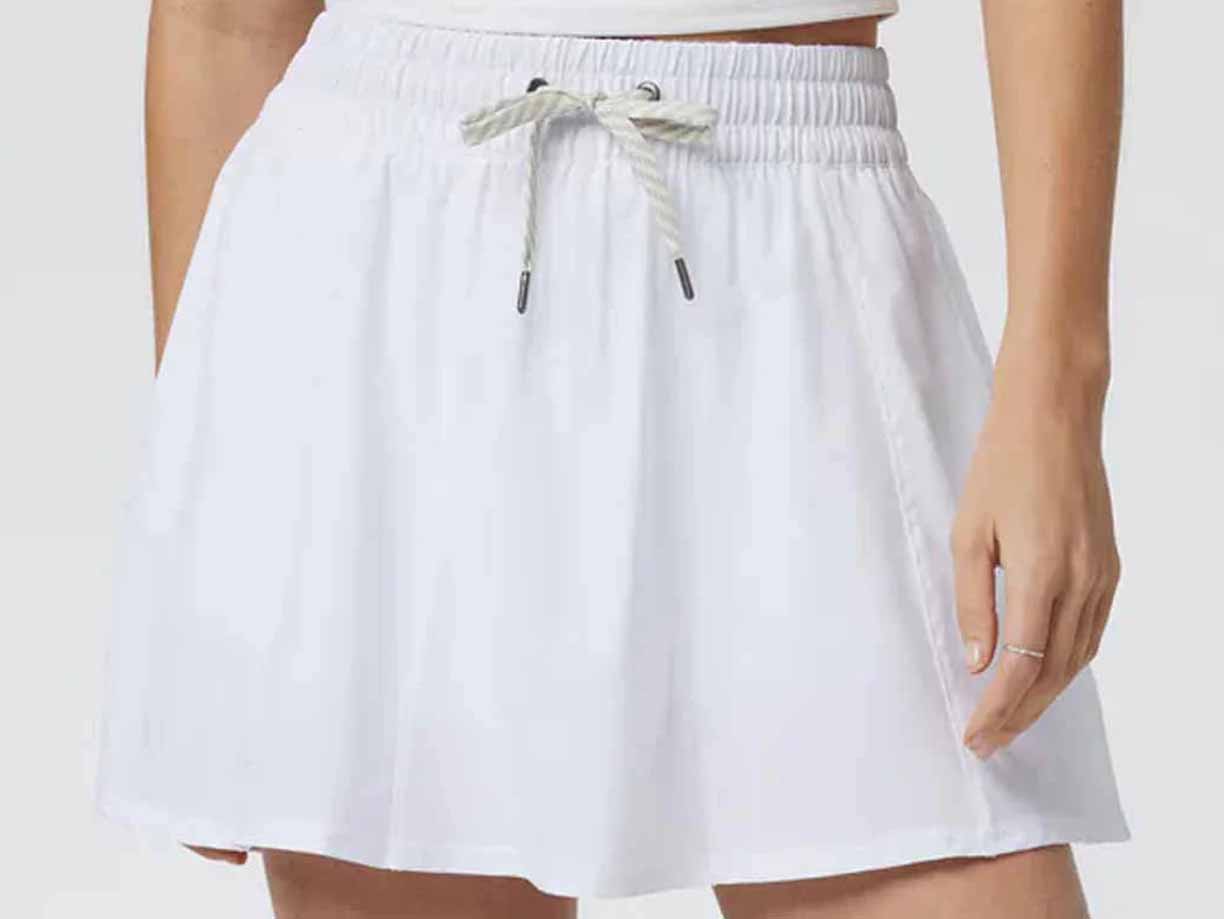 Women's Vuori Clementine Skirt - VW3055-WHT