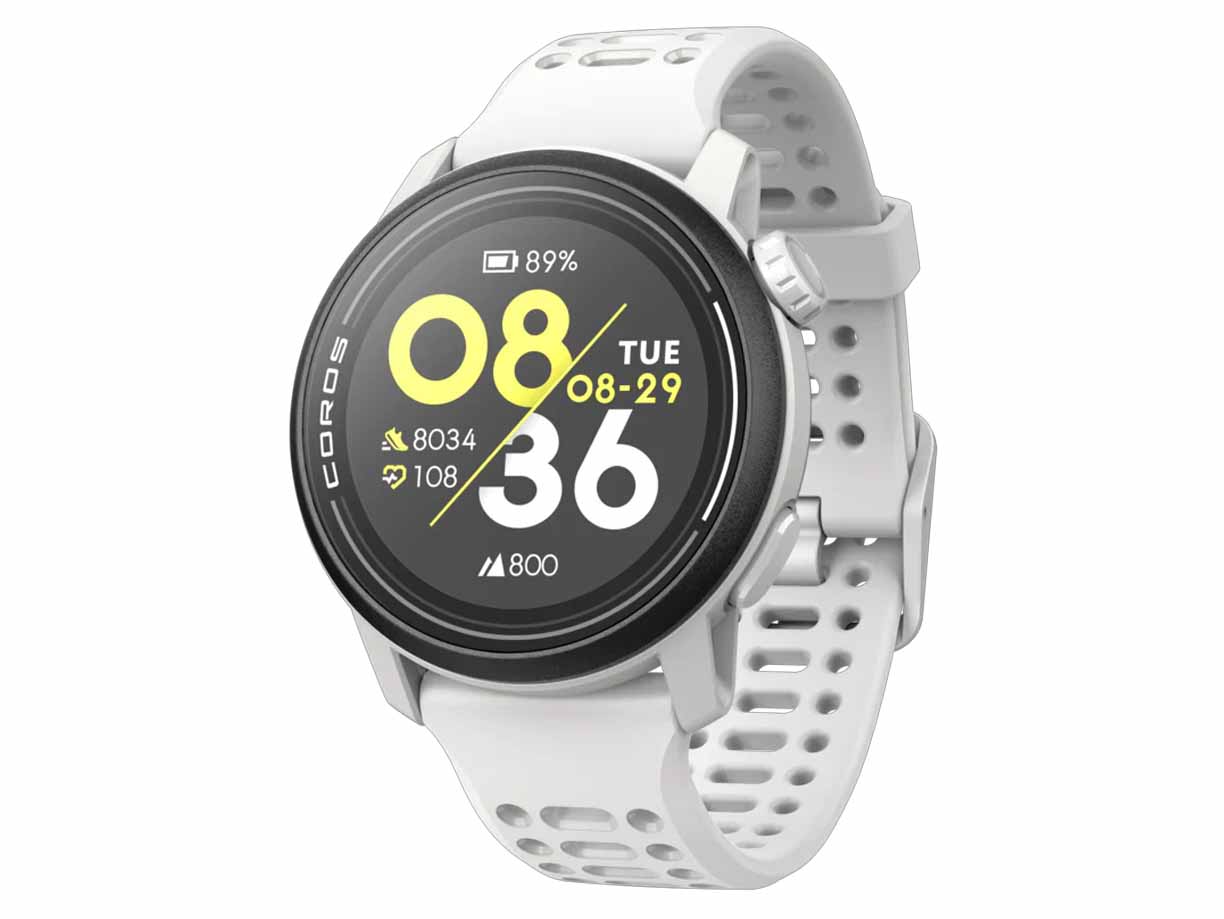 COROS Pace 3 with Silicone Watchband - WPACE3-WHT