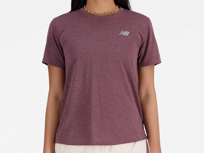 Women's New Balance Athletics T-Shirt - WT41253-LRC