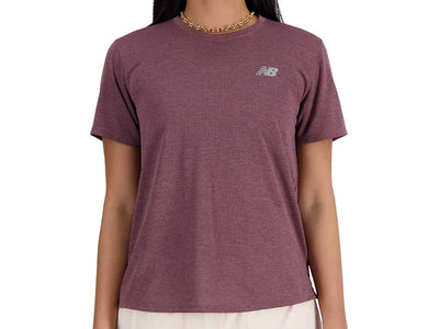 Women's New Balance Athletics T-Shirt - WT41253-LRC