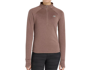 Women's New Balance Athletics Heat Grid 1/2 Zip - WT43200-EAT