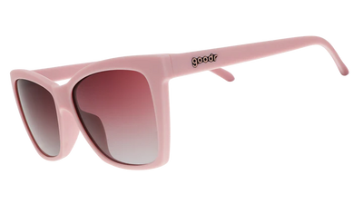 goodr PopG Running Sunglasses - Rosé Retail Therapy