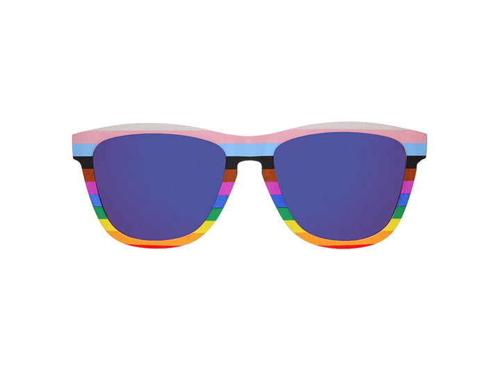 Goodr “I can see queerly now” Sunglasses goodr I Can See Queerly Now Rainbow main image 3