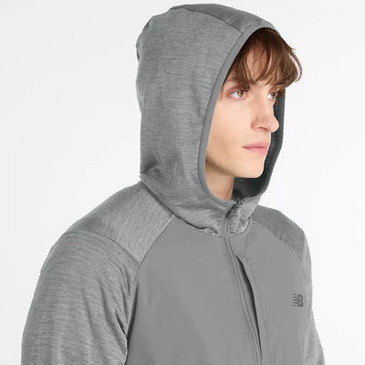 Men's New Balance Heat Grid Full Zip - MJ43206-AG