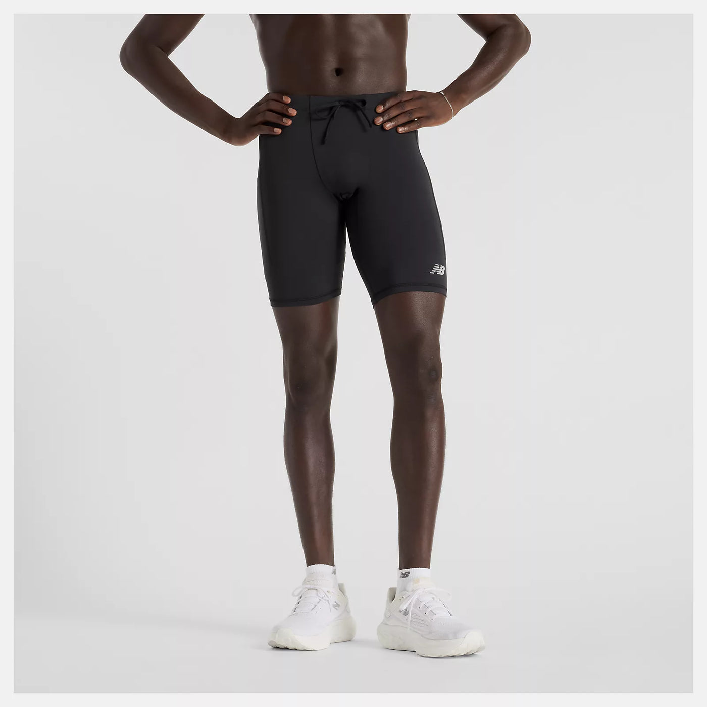 Men's New Balance Sleek Pocket Half Tight - MS51271-BK