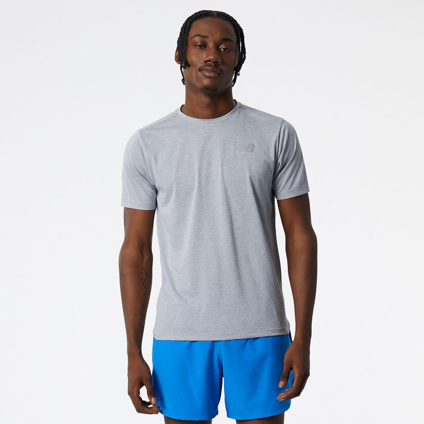 New balance men's go 2 short sleeve top best sale