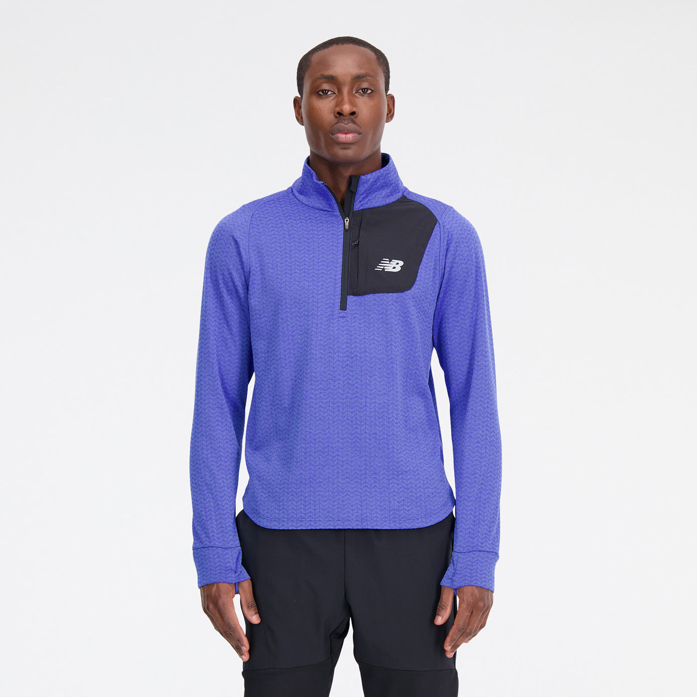 Men's New Balance Heat Grid Half Zip - MT23252-MBH