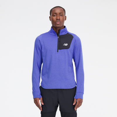 Men's New Balance Heat Grid Half Zip - MT23252-MBH