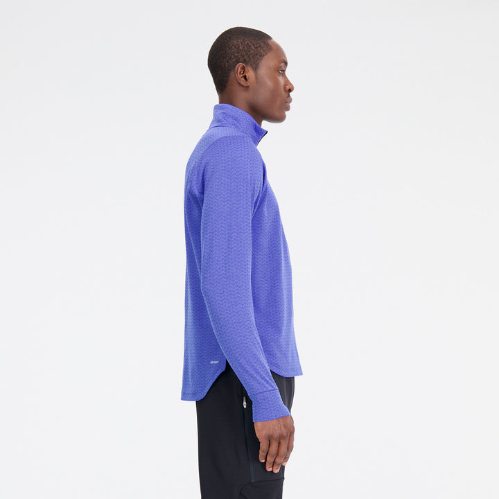 Men's New Balance Heat Grid Half Zip - MT23252-MBH – =PR= Run & Walk
