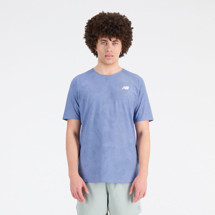 Men's New Balance Q Speed Jacquard Short Sleeve - MT33281