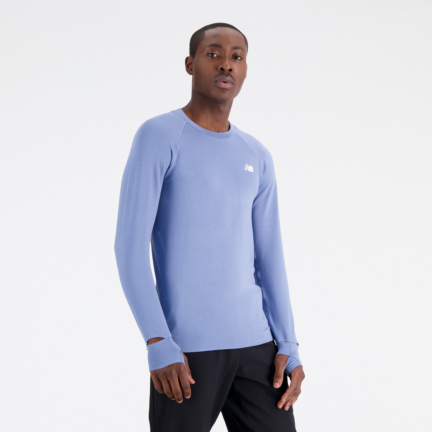 Men's New Balance QSpeed 1NTRO Long Sleeve - MT33284-MYL