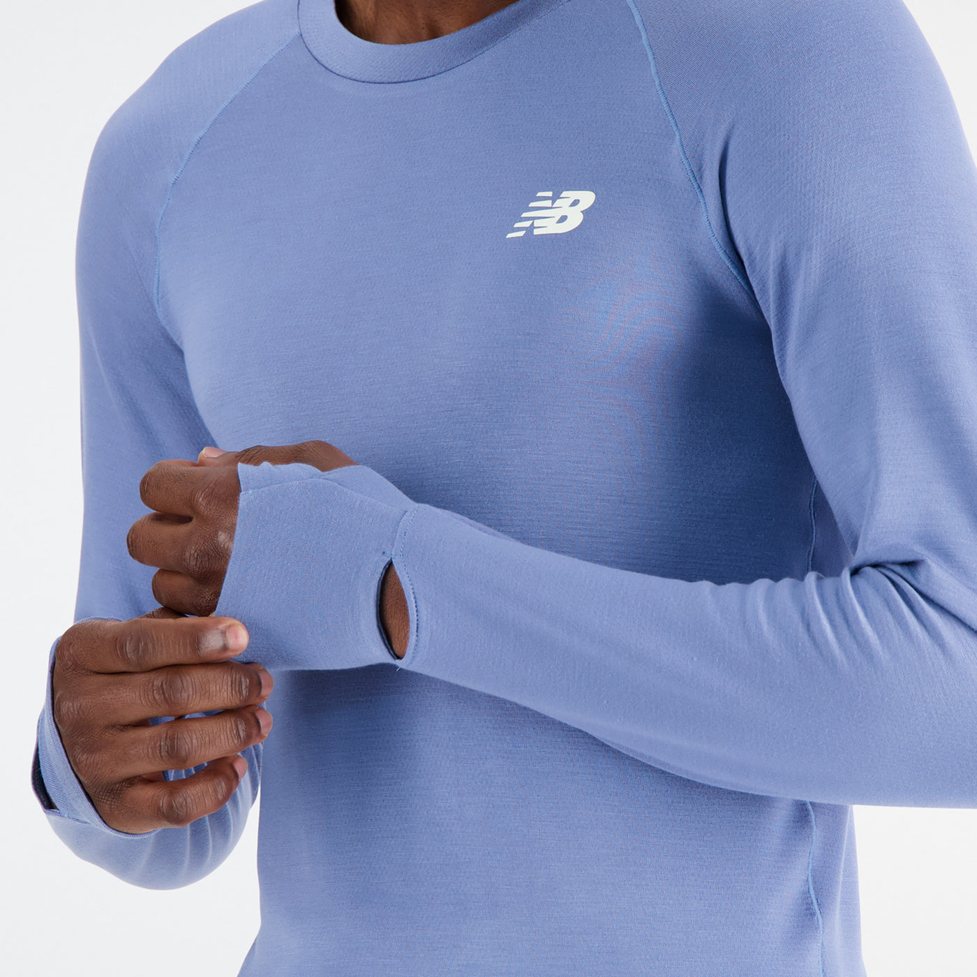 Men's New Balance QSpeed 1NTRO Long Sleeve - MT33284-MYL