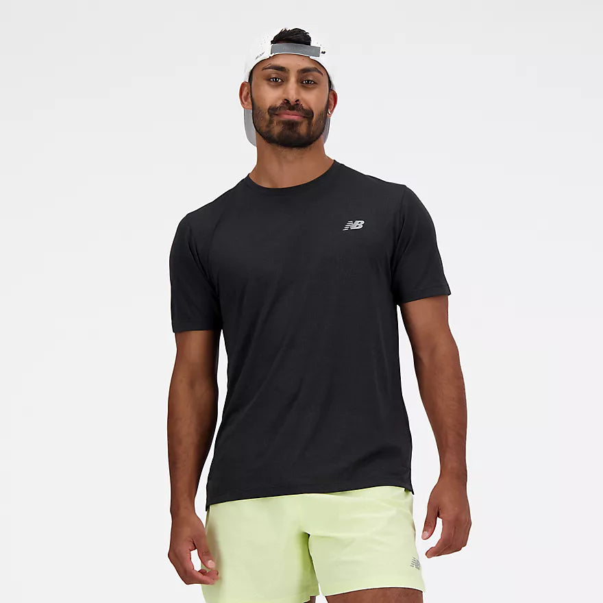 Men's New Balance Athletic T-Shirt - MT41253-BK