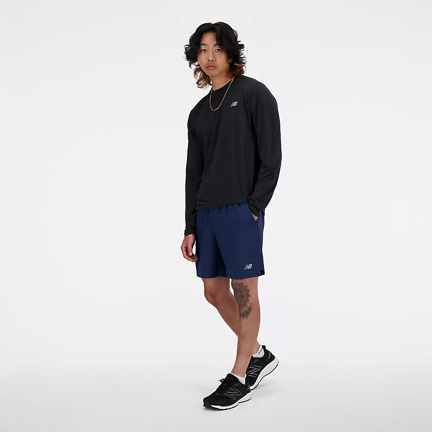 Men's New Balance Athletics Long Sleeve - MT41256-BK