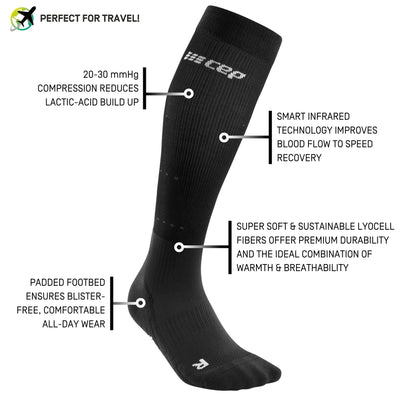 Women's CEP Infrared Recovery Compression Socks - WP205T