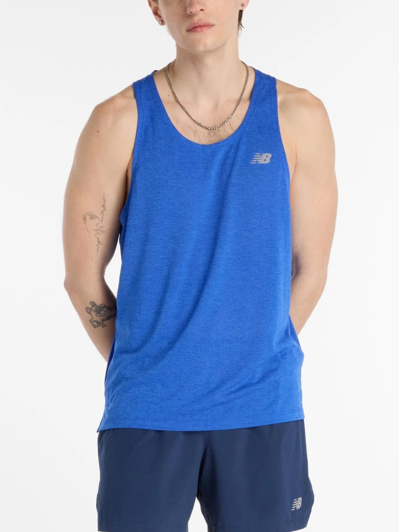 Men's New Balance Athletics Singlet - MT41250-BEA