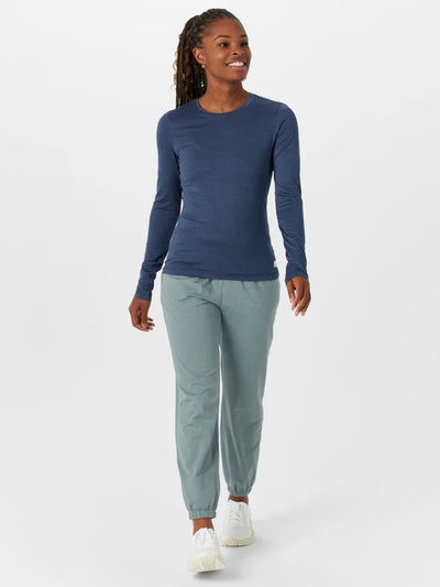 Women's Vuori Long Sleeve Lux Crew - VW1038-HFB